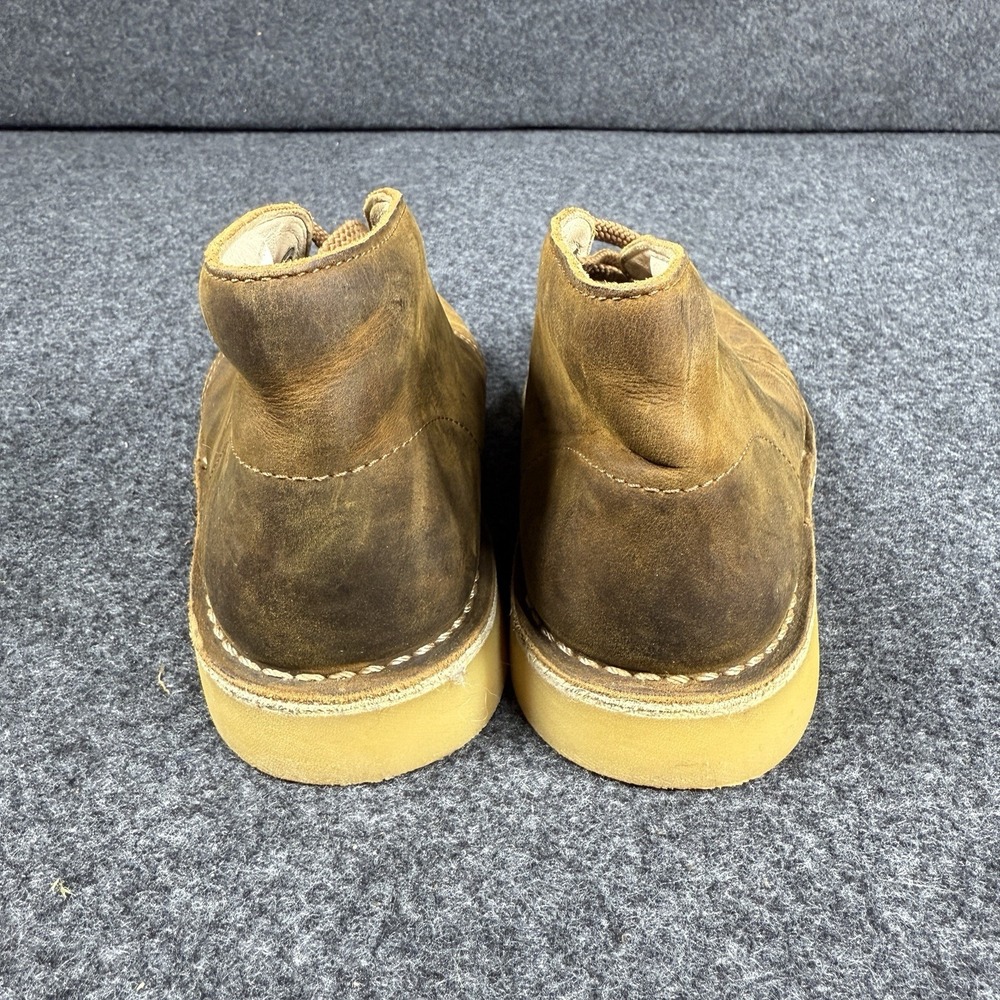 Clarks Bushacre 2 Chukka Boots Brown Leather Boys Size 13.5 - Picture 11 of 12